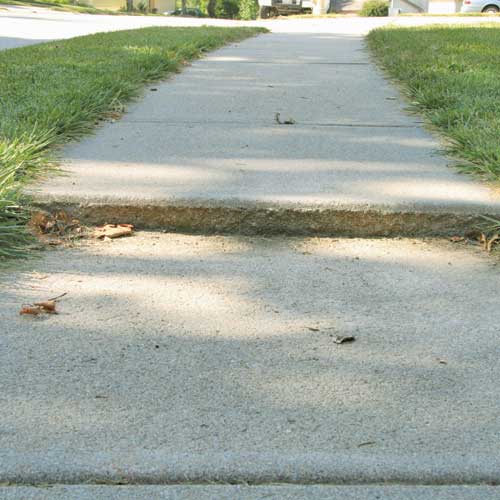 Sidewalk repair