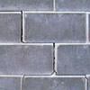 A diagonal stair-step crack found along a foundation wall in a La Fayette home