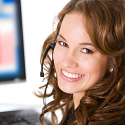 A basement waterproofing customer service specialist in Hixson scheduling an appointment.