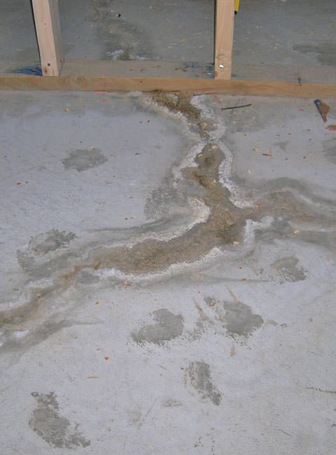 Basement Floor Wall Crack Repair Repair Leaking Cracks In
