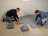 Basement Floor Matting & Vapor Barrier Tiles for carpeting and floor finishing in Chattanooga, Knoxville, Johnson City