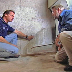 creating a basement waterproofing system with contractors in Greeneville